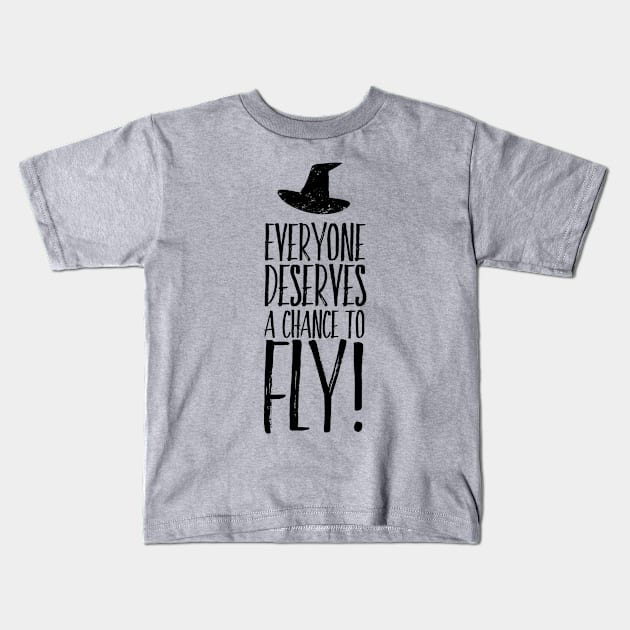 FLY! Kids T-Shirt by NiroKnaan